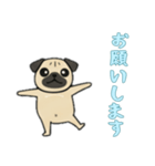 [お願いします専用]パグパグ（個別スタンプ：3）