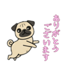 [ありがとうございます専用]パグパグ（個別スタンプ：13）