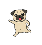[アレンジ用]パグパグ（個別スタンプ：11）
