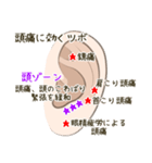 耳つぼスタンプ（個別スタンプ：28）