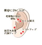 耳つぼスタンプ（個別スタンプ：29）