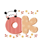 ずっと使える＊ぱんだサン＊秋の優しい日常（個別スタンプ：2）