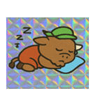ギラ牛ミノ突進伝説@SFW（個別スタンプ：4）