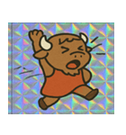 ギラ牛ミノ突進伝説@SFW（個別スタンプ：5）