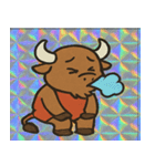 ミノタウ角光猛進録@SFW（個別スタンプ：7）