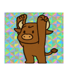 ミノタウ角光猛進録@SFW（個別スタンプ：12）