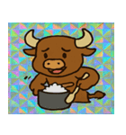 ミノタウ角光猛進録@SFW（個別スタンプ：14）