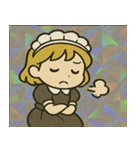 メイドきらっと給仕伝説@SFW（個別スタンプ：16）