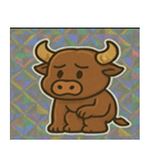 ミノぎら角闘爆進編@SFW（個別スタンプ：14）