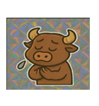 ミノぎら角闘爆進編@SFW（個別スタンプ：16）