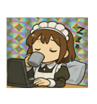 メイドピカリ任務中！@SFW（個別スタンプ：16）