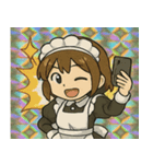 メイドピカリ任務中！@SFW（個別スタンプ：18）