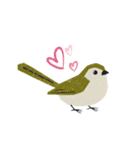 元気な野鳥たち（個別スタンプ：4）