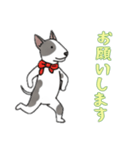 [お願いします専用]ブルテリア（個別スタンプ：1）