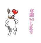 [お願いします専用]ブルテリア（個別スタンプ：5）