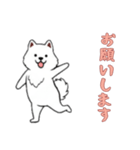 [お願いします専用]サモエド（個別スタンプ：6）