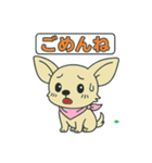 チワちゃん日記♡（個別スタンプ：1）