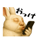 ウザウサギのウザい煽り返信(毎日凄い便利)（個別スタンプ：13）