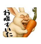 ウザウサギのウザい煽り返信(毎日凄い便利)（個別スタンプ：36）