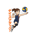 バレー女子の日常で使える言葉スタンプ（個別スタンプ：19）