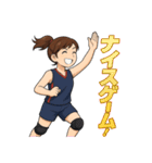 バレー女子の日常で使える言葉スタンプ（個別スタンプ：21）