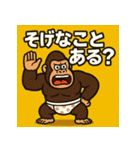 博多弁おパンツゴリラくん（個別スタンプ：31）