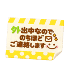 メモがいっぱい♡大人の長文敬語（個別スタンプ：20）