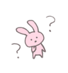 ゆるいウサギちゃん 日常（個別スタンプ：3）