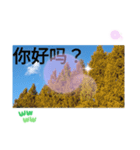 ほっこり公園日和 - 季節の挨拶集 台湾語（個別スタンプ：7）