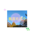 ほっこり公園日和 - 季節の挨拶集 台湾語（個別スタンプ：16）