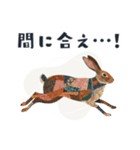 コラージュ動物の使いやすいスタンプ◆秋（個別スタンプ：20）