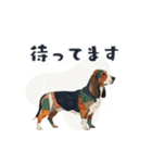 コラージュ動物の使いやすいスタンプ◆秋（個別スタンプ：22）