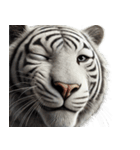 虎応援！かっこいい白虎！3Dリアル（個別スタンプ：37）