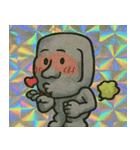 モアイきら雷面爆神記@SFW（個別スタンプ：3）