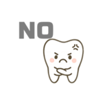 歯のかわいいスタンプ 虫歯予防 teeth（個別スタンプ：3）
