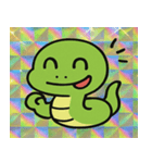 ピカヘビ魔伝スラローム@SFW（個別スタンプ：1）