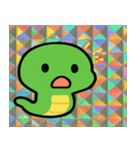 にょろぴか大蛇行伝説@SFW（個別スタンプ：3）