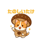 しいたけキャット（個別スタンプ：8）