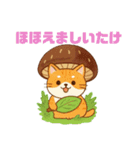 しいたけキャット（個別スタンプ：13）