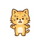 【 ネコのスタンプ 日常で使えます 感謝 】（個別スタンプ：21）