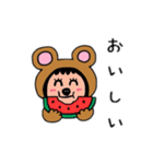 ポポベアの日常会話、夏③（個別スタンプ：23）