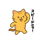 トラ猫のゆるかわ午年の挨拶スタンプ（個別スタンプ：11）