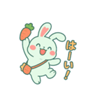 うさぎちゃんとゆるっと暮らし（個別スタンプ：3）