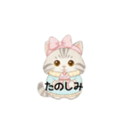 使いやすいアメリカンショートヘア（個別スタンプ：20）