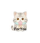 使いやすいアメリカンショートヘア（個別スタンプ：26）