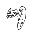 落書きねこさんスタンプ（個別スタンプ：7）