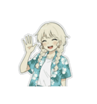 アロハお姉さん（個別スタンプ：2）