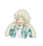 アロハお姉さん（個別スタンプ：3）