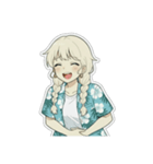 アロハお姉さん（個別スタンプ：7）