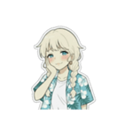 アロハお姉さん（個別スタンプ：8）